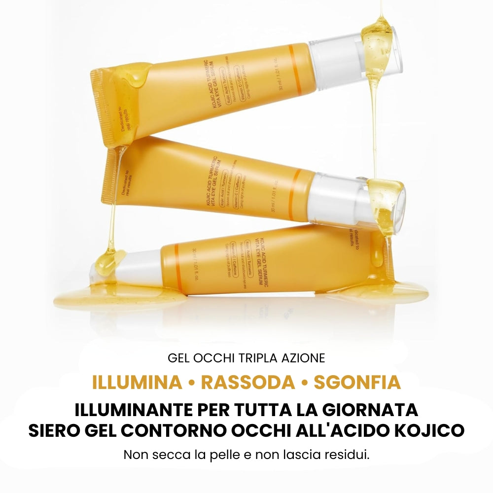 Kit Contorno Occhi con sieri mirati Deep, Kojic e PDRN