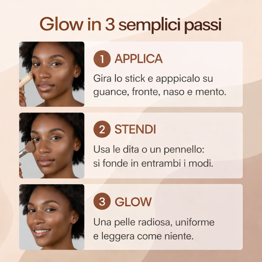 Stick Viso Uniformante Copre Imperfezioni e Illumina la Pelle